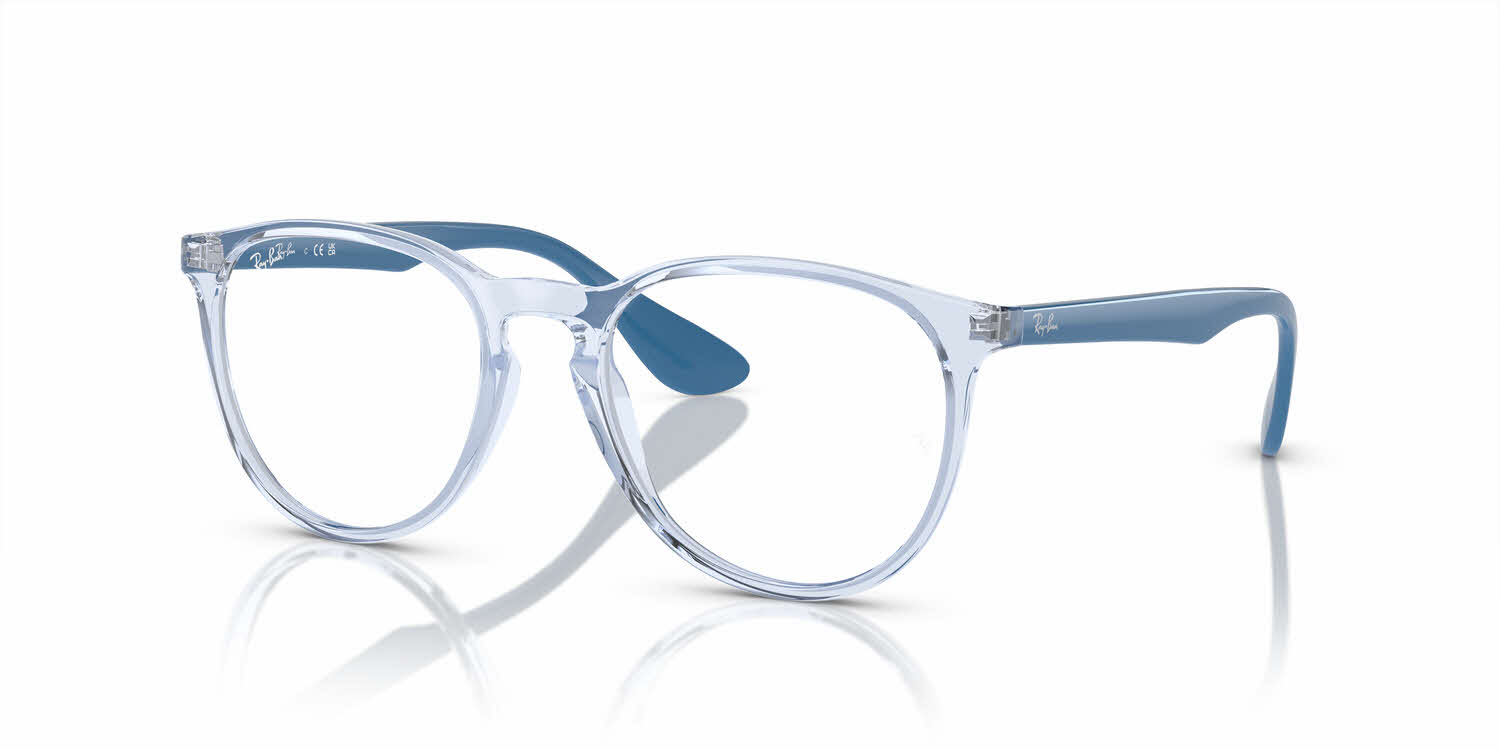  clear lens/transparent light blue