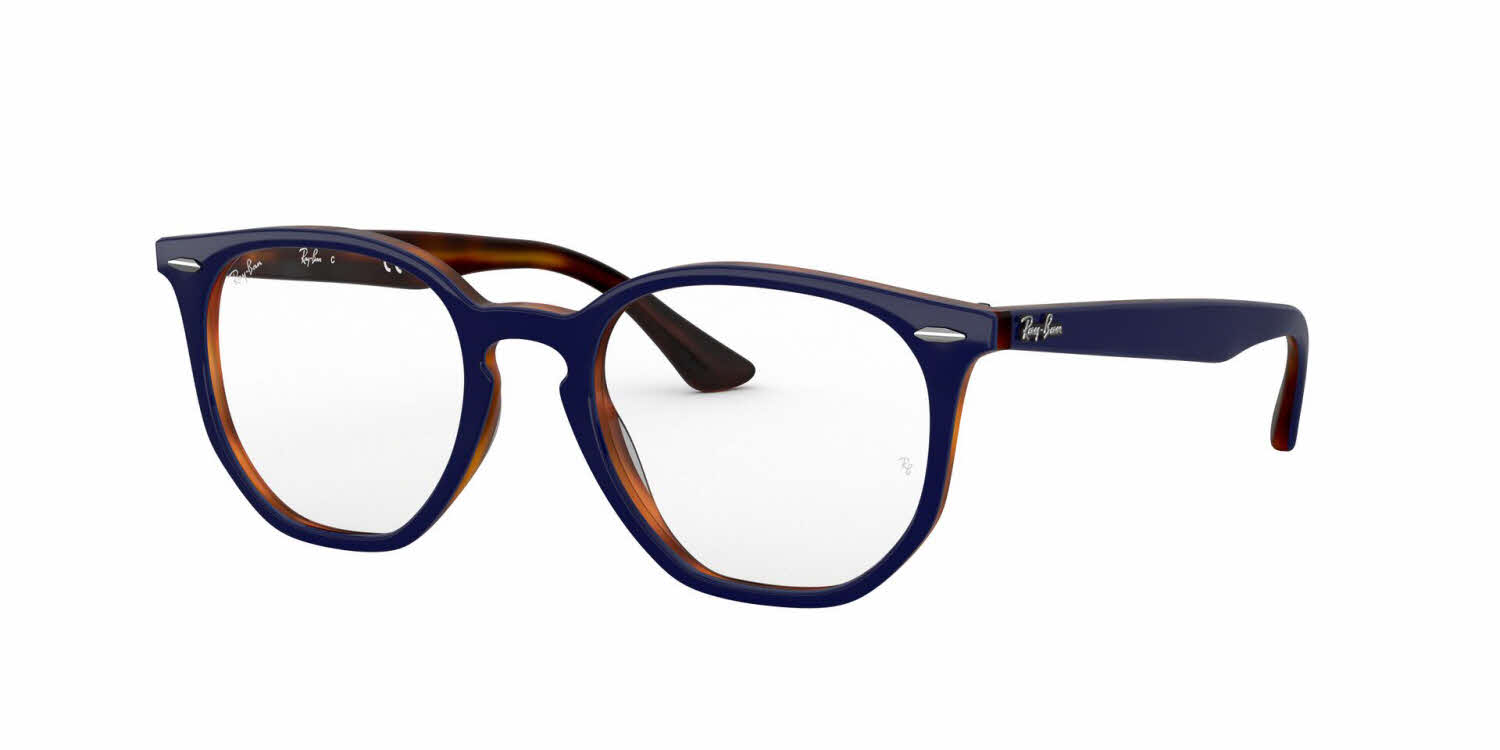  clear lens/top blue on havana red
