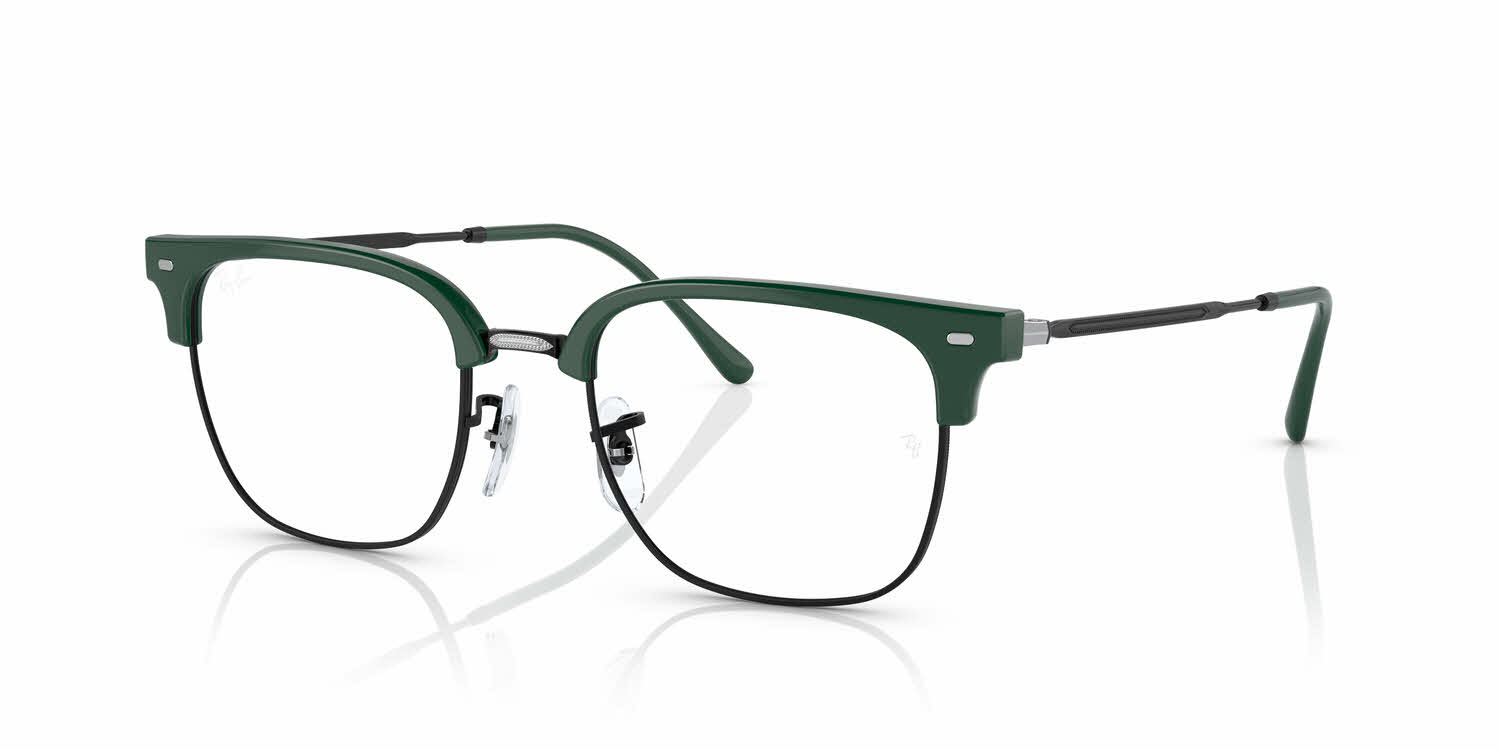  clear lens/green on black