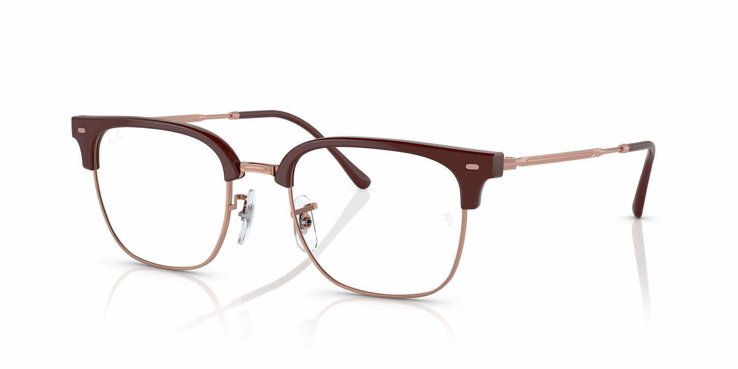  clear lens/bordeaux on rose gold