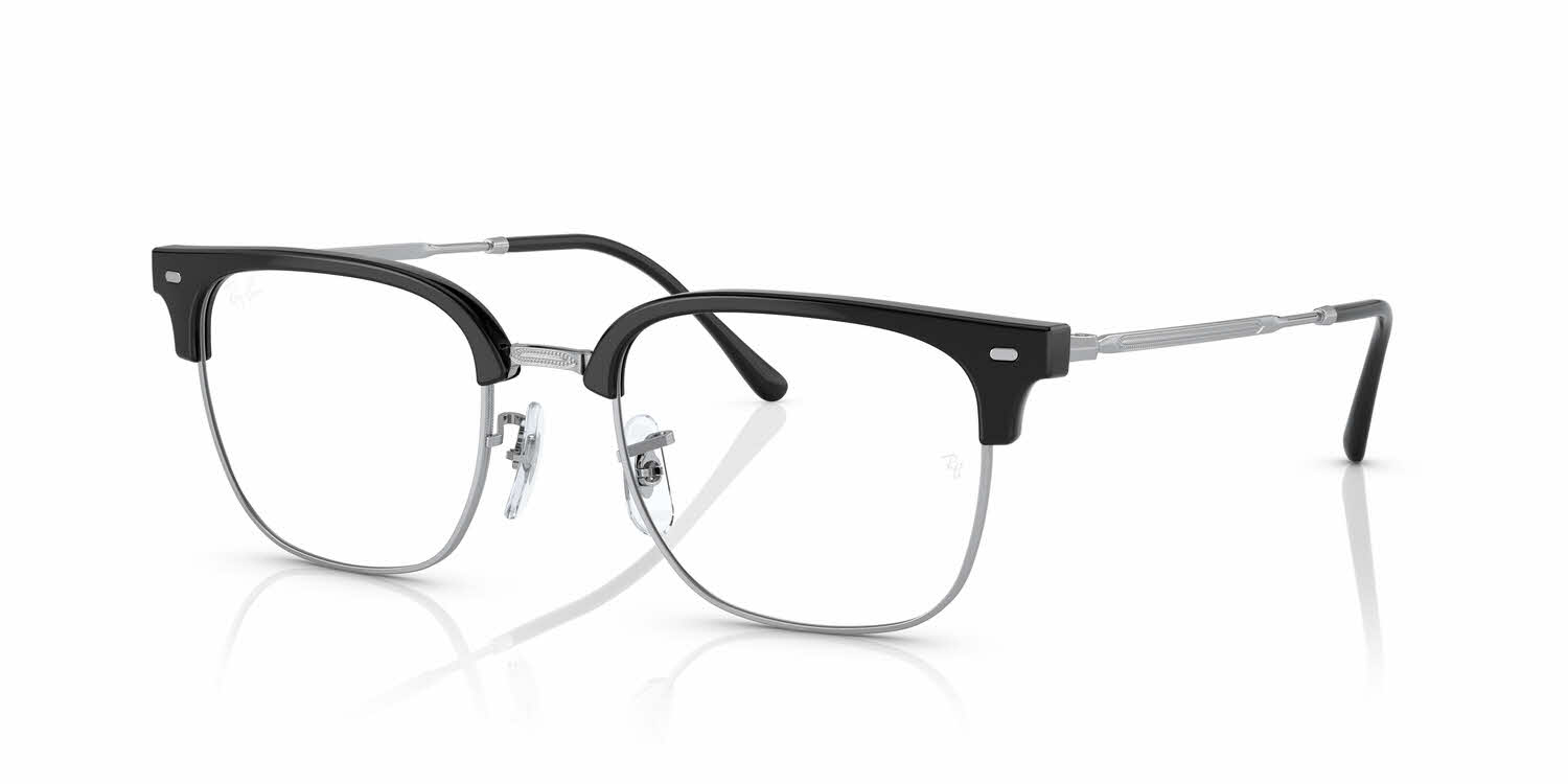  clear lens/black on silver
