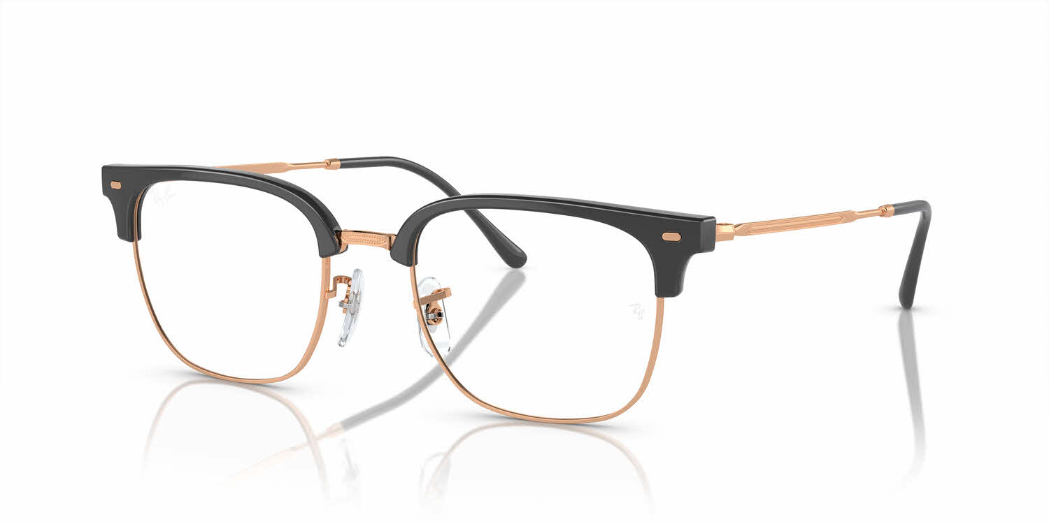  clear lens/dark grey on rose gold