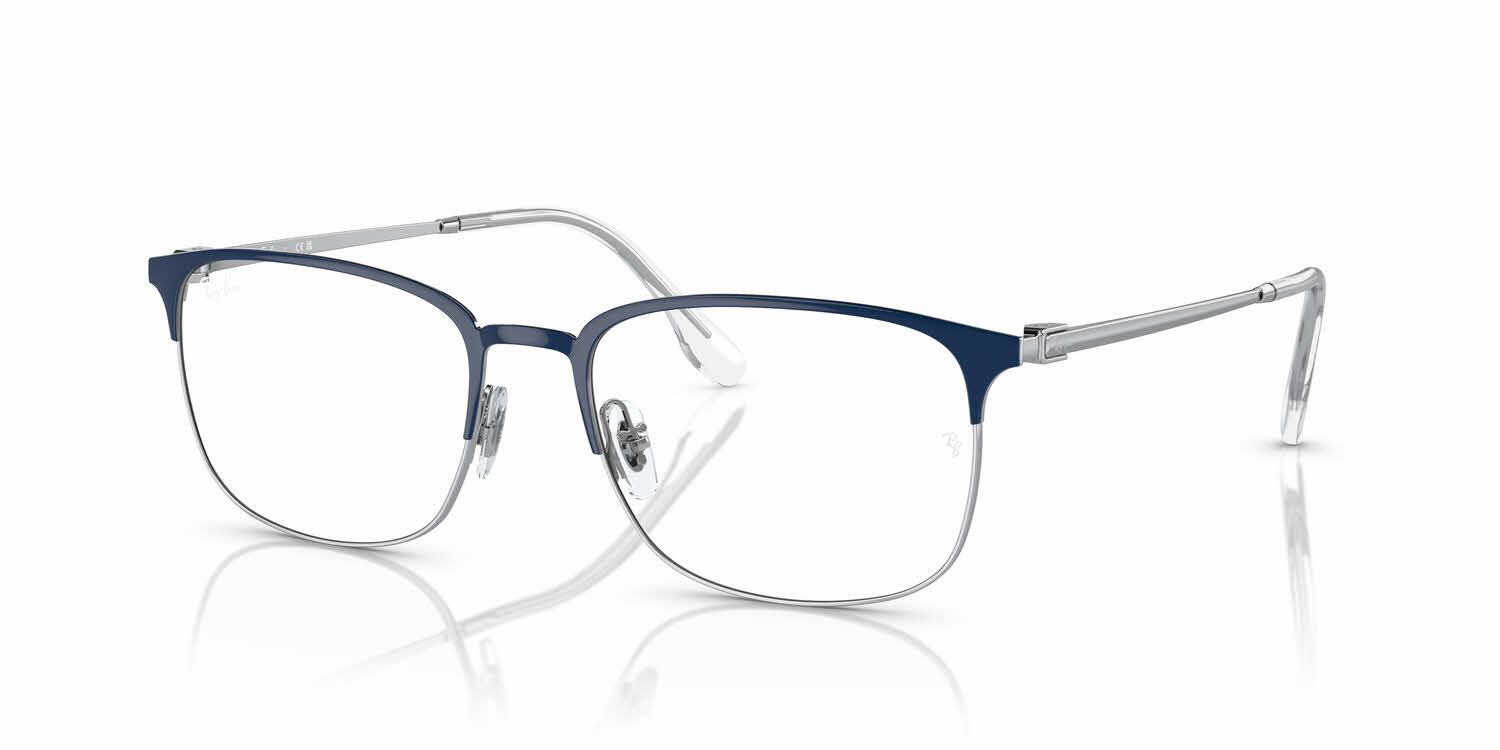  clear lens/blue on silver