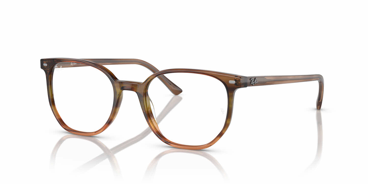  clear lens/striped brown green