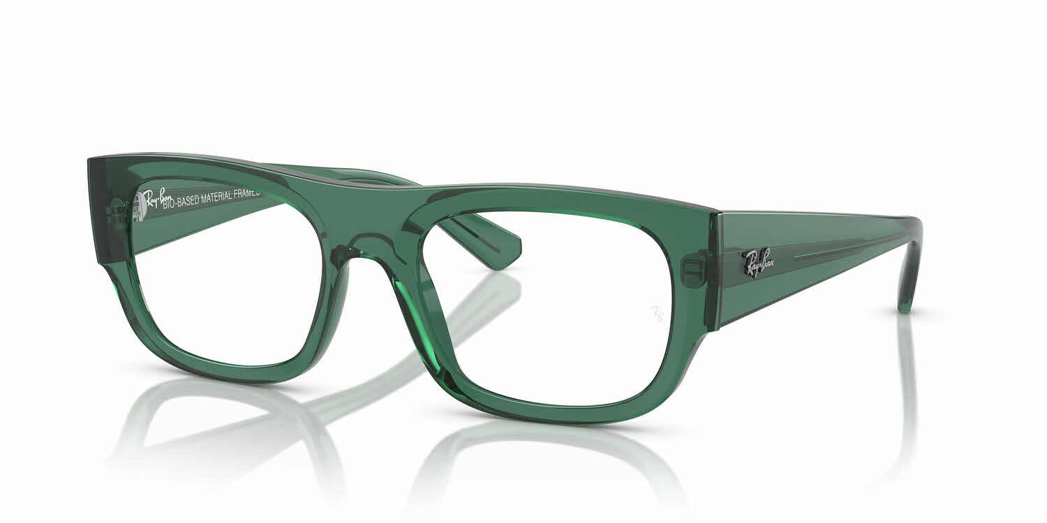  clear lens/transparent green