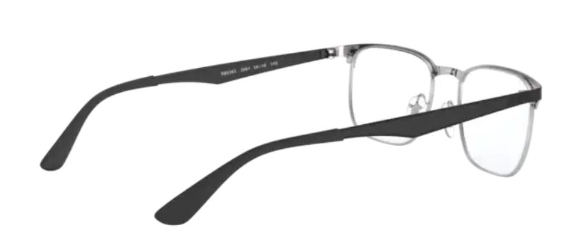  clear lens / black on silver