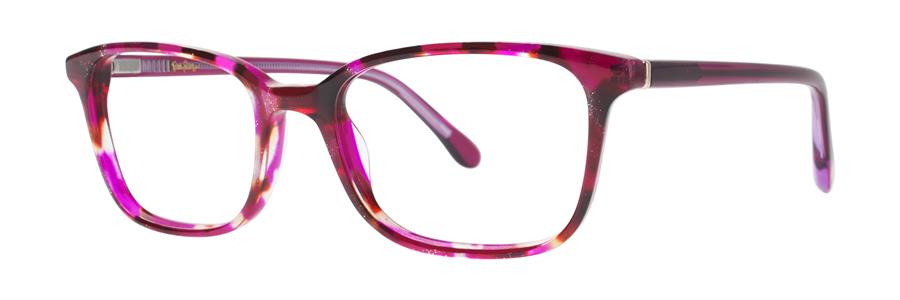  clear/fuschia tortoise