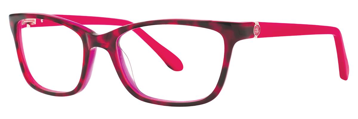  clear/tortoise pink