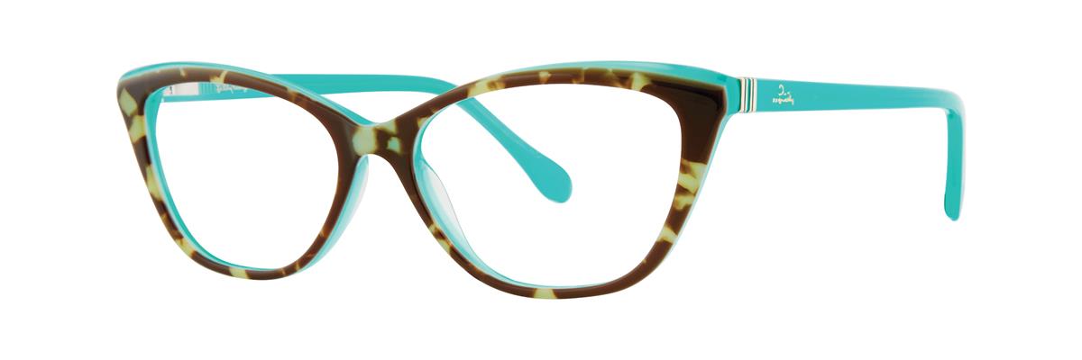  clear/teal tortoise