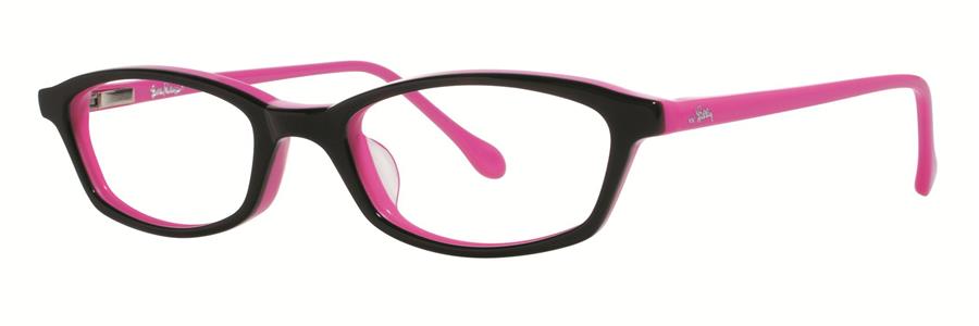  clear/tortoise pink