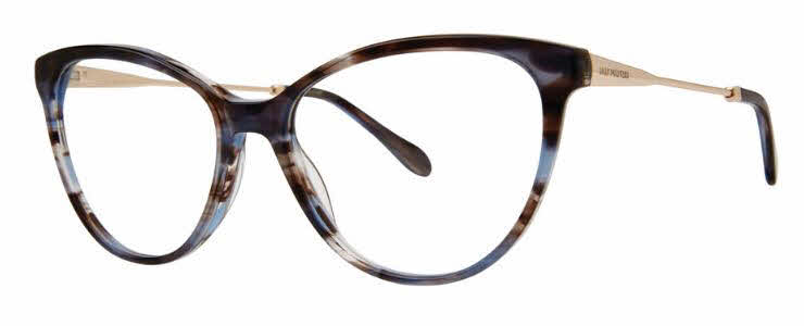  clear lens/blue feather