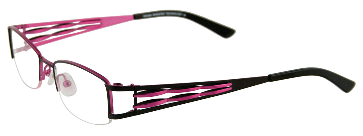  clear/mattblackandpink