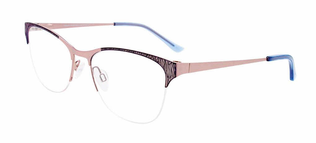  clear lens/blue matt light pink with polarized clip on lens