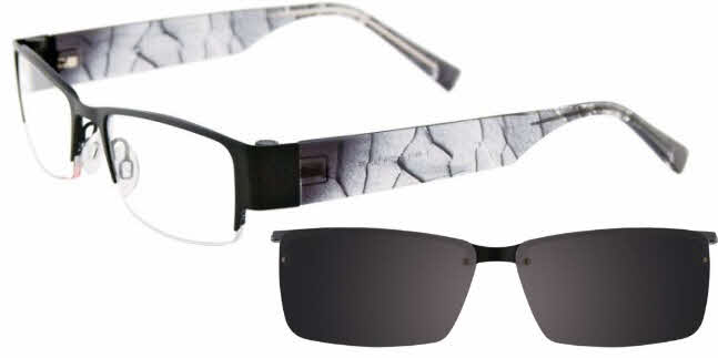  clear lens/matte black with grey clip