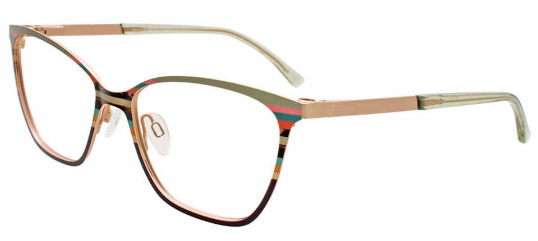  clear lens/purple accent color stripes