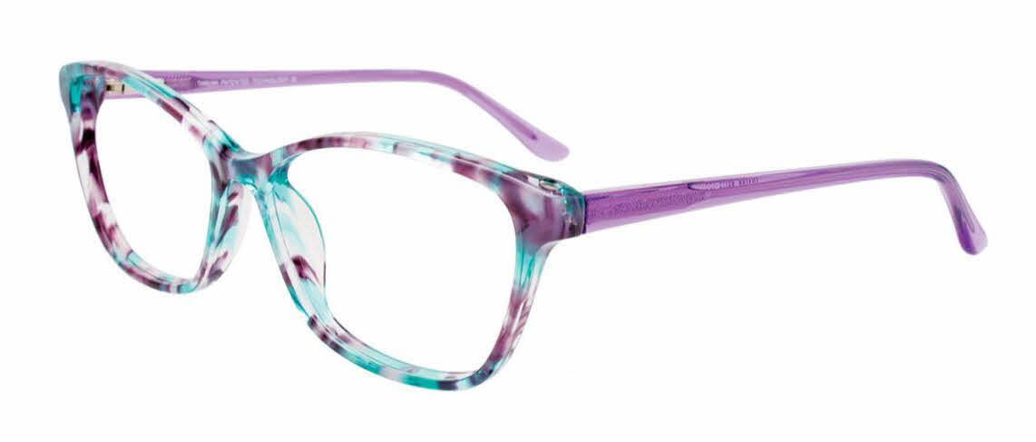  clear lens/purple teal