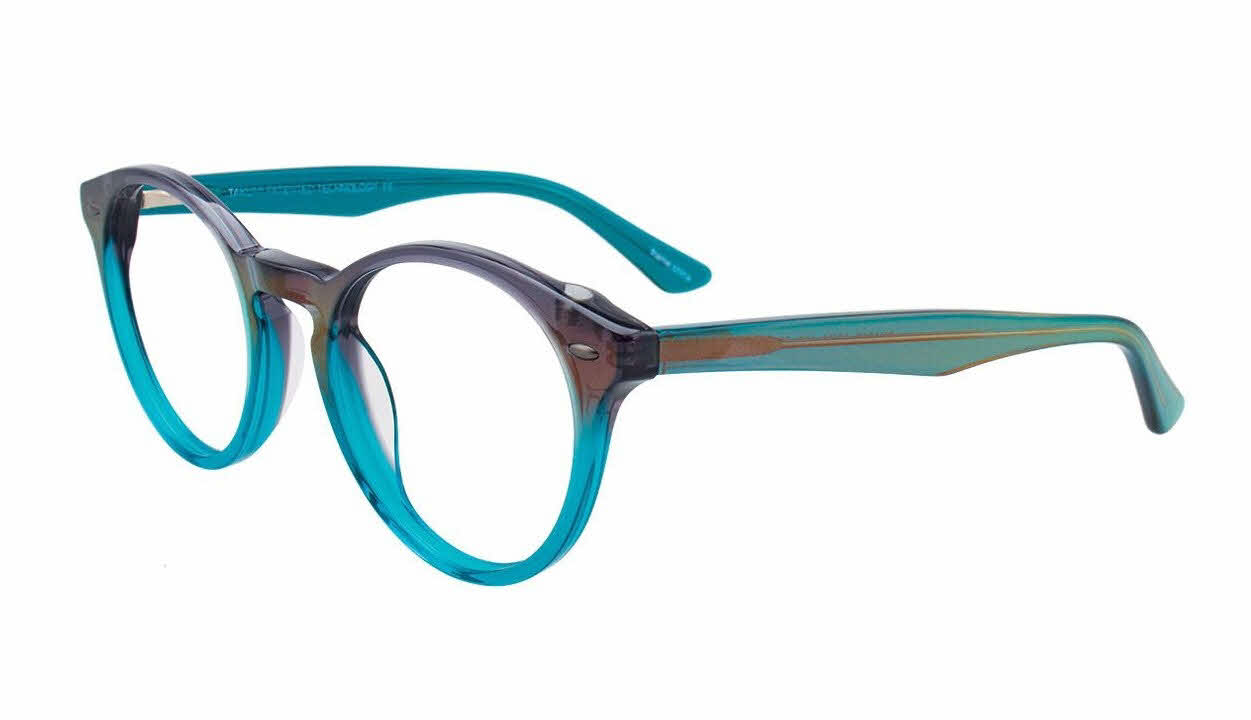  clear lens/crystal teal black purple shimmer