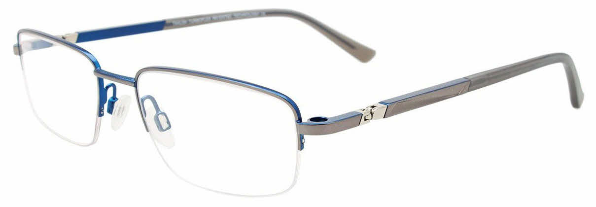  clear lens/steel blue