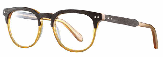  clear lens/dark brown caramel