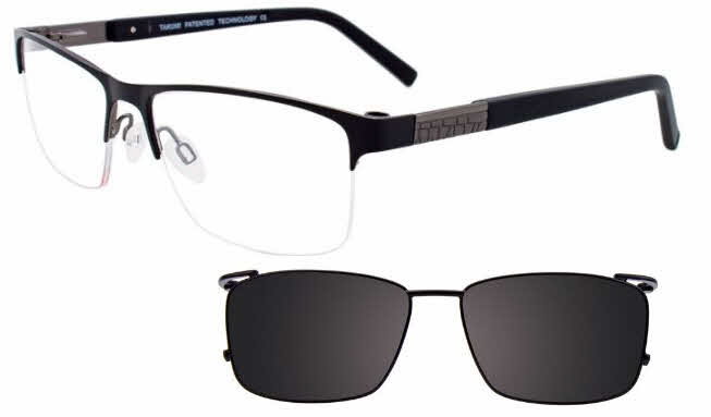  clip on lens/satin black dark steel w