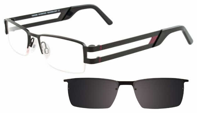  clip/matte black burgundy w