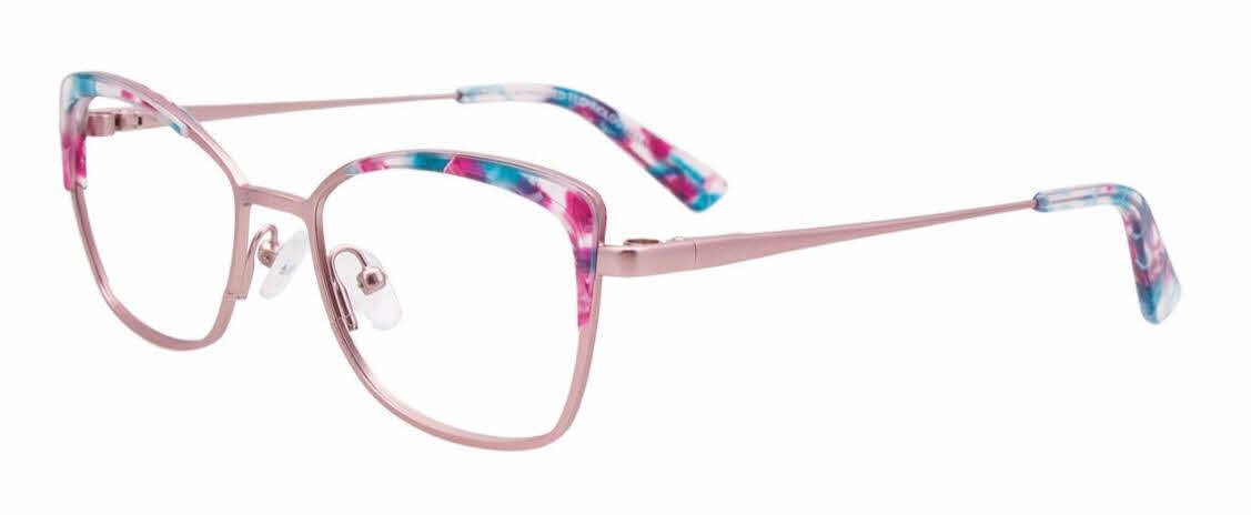  clear lens/matte light lilac marbled fushia