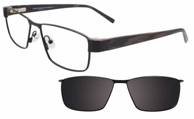  clip on lens/satin black w