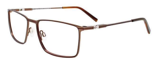  clear lens/matte brown dark brown with clip on lens