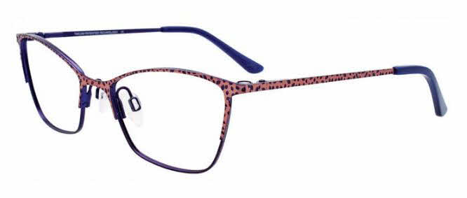  clear lens/satin violet light pink with clip on lens