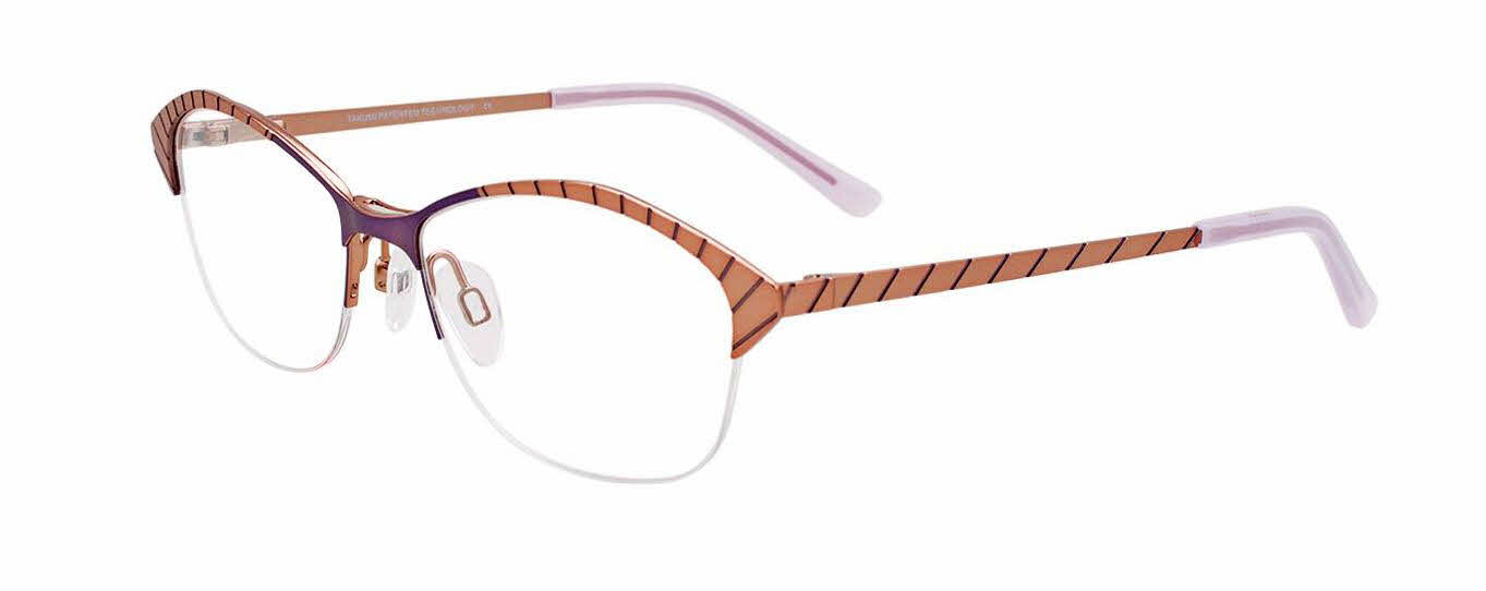  clear lens/satin light lavender light brown
