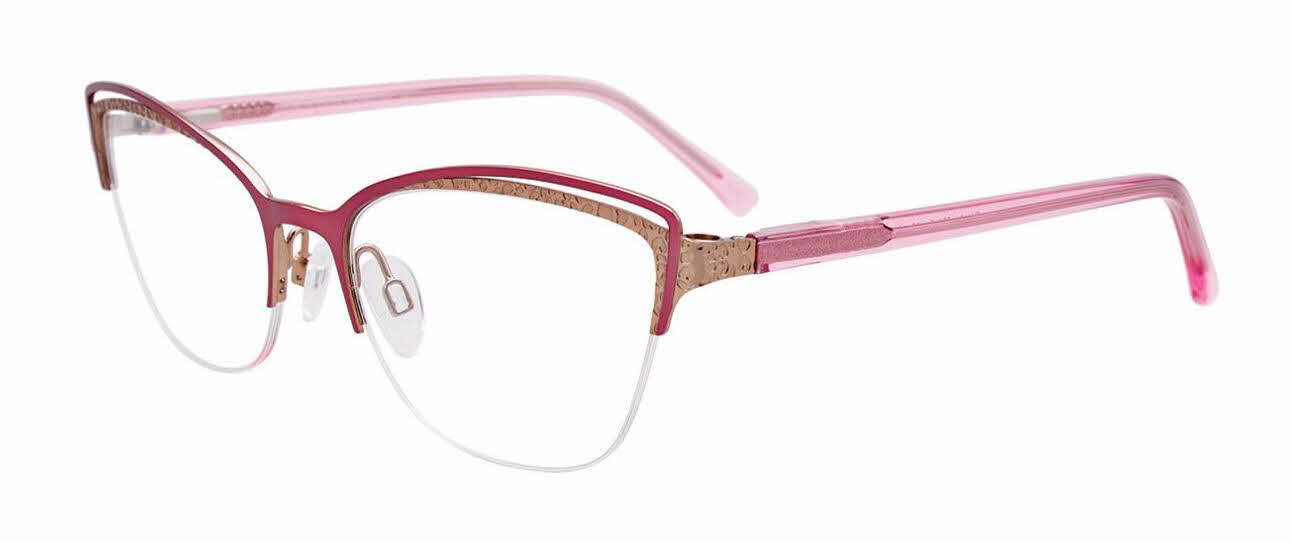  clear lens/satin pink light steel
