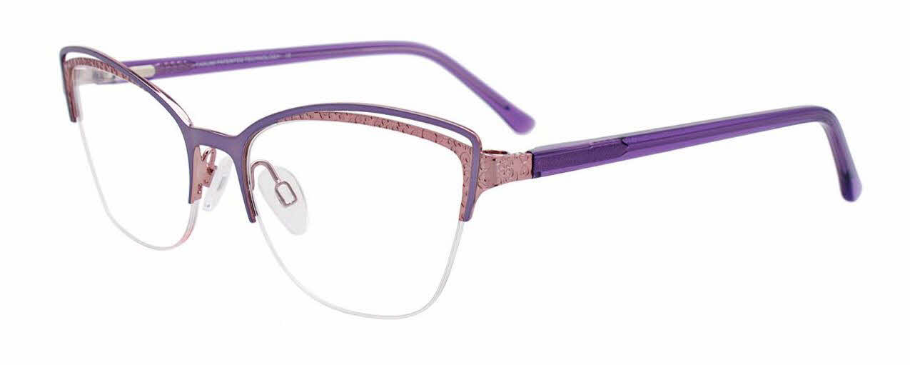  clear lens/satin purple light pink