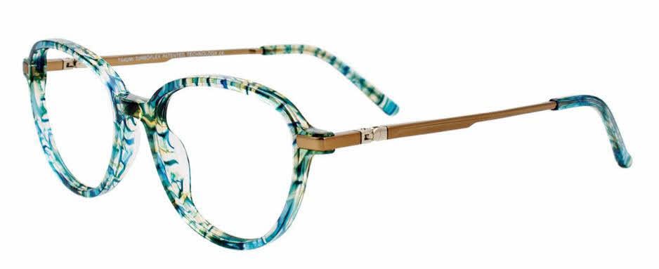  satin light love/teal marbled