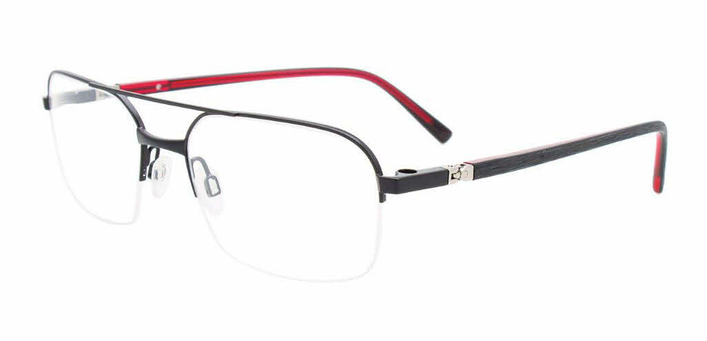  clear lens/satin black red