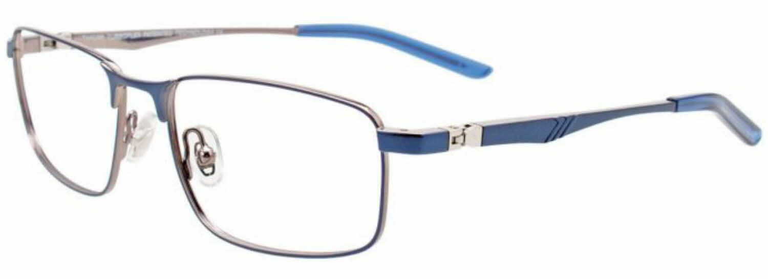  clear lens/satin light blue
