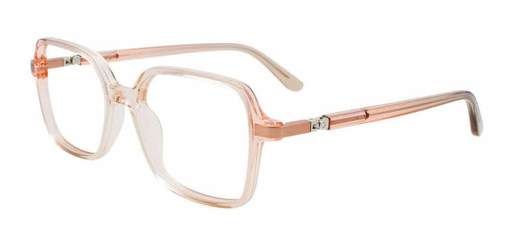  clear lens/peach to crystal gradient