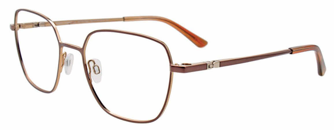  clear lens/light brown gold