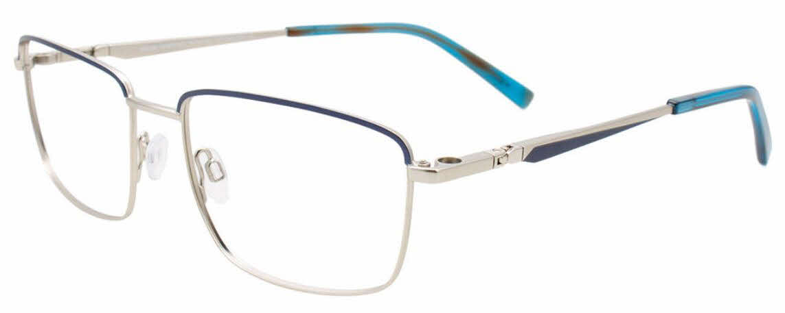 clear lens/silver blue