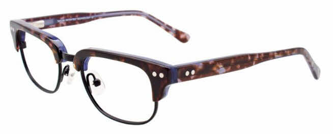  clear lens/brown crystal black blue