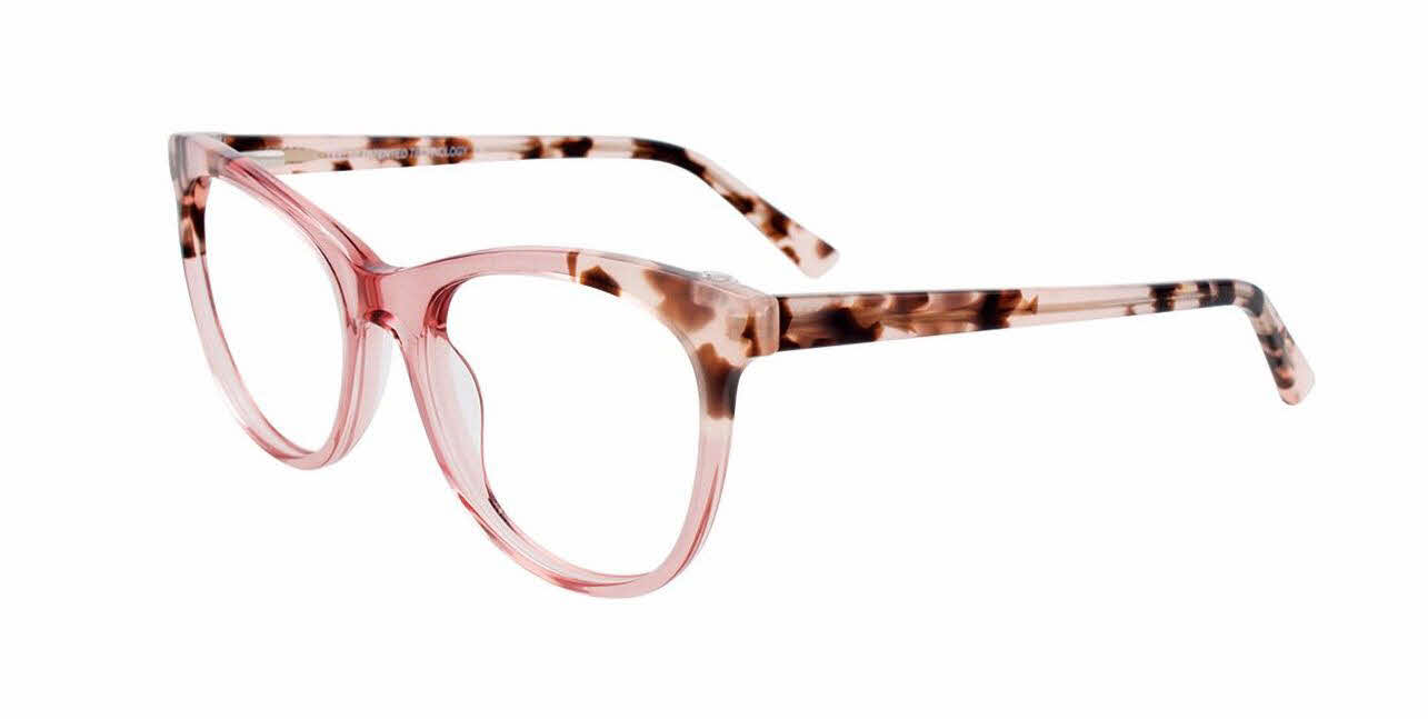  clear lens/light pink crystal demi pink