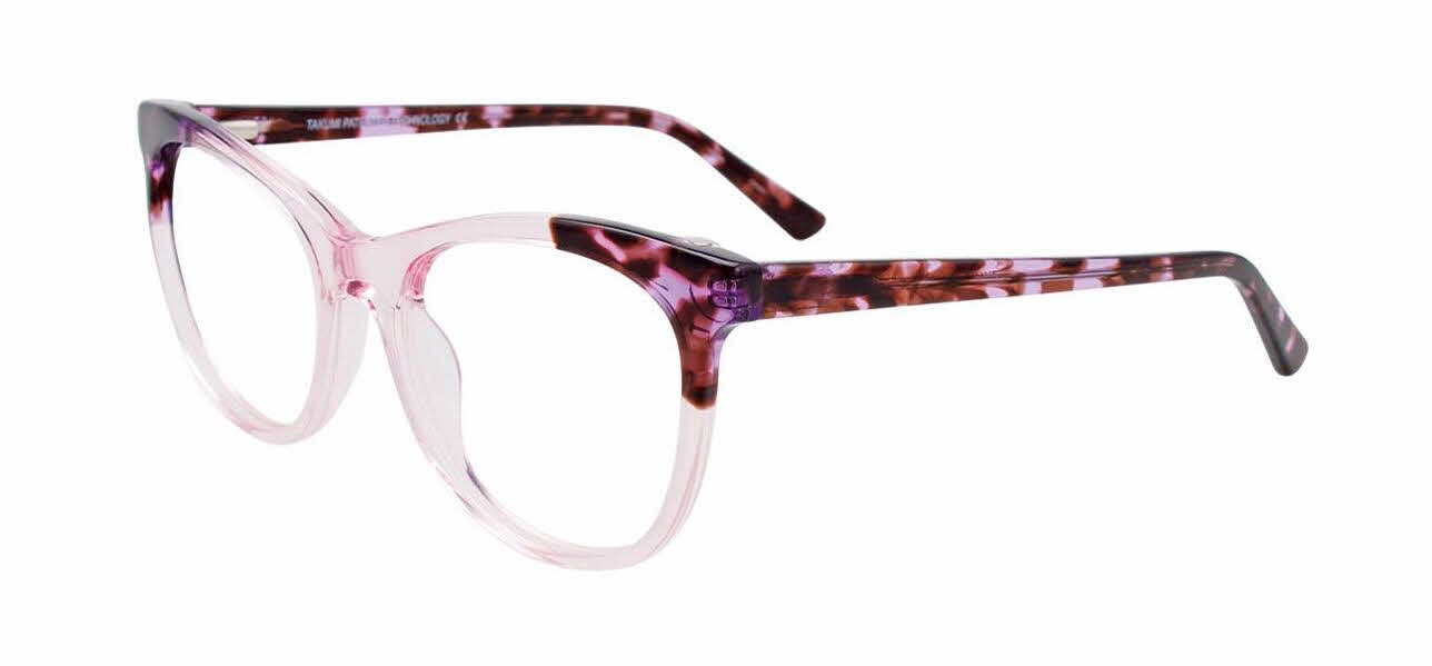  clear lens/light purple crystal demi purple
