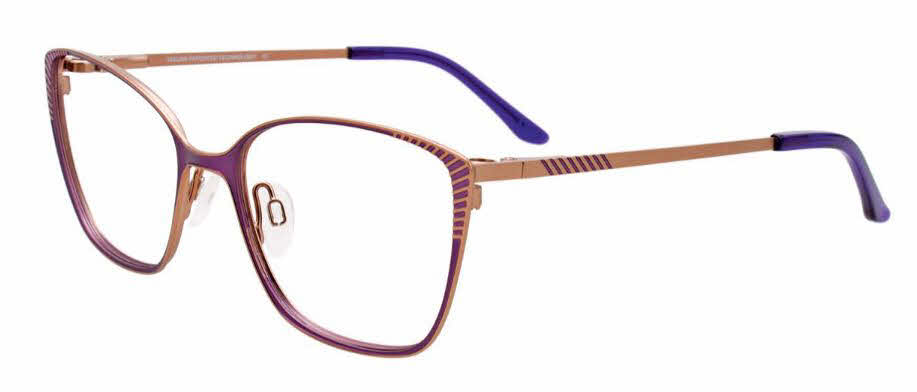  clear lens/satin purple satin pink gold