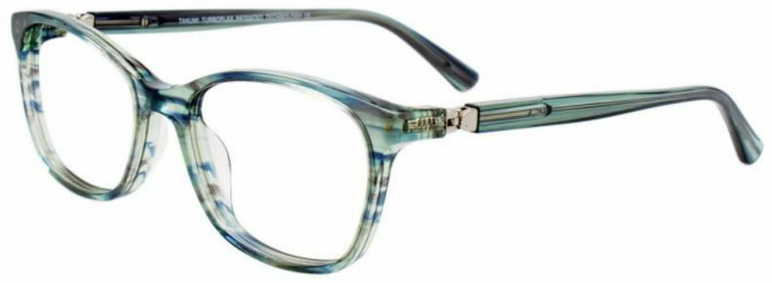  clear lens/green marbled