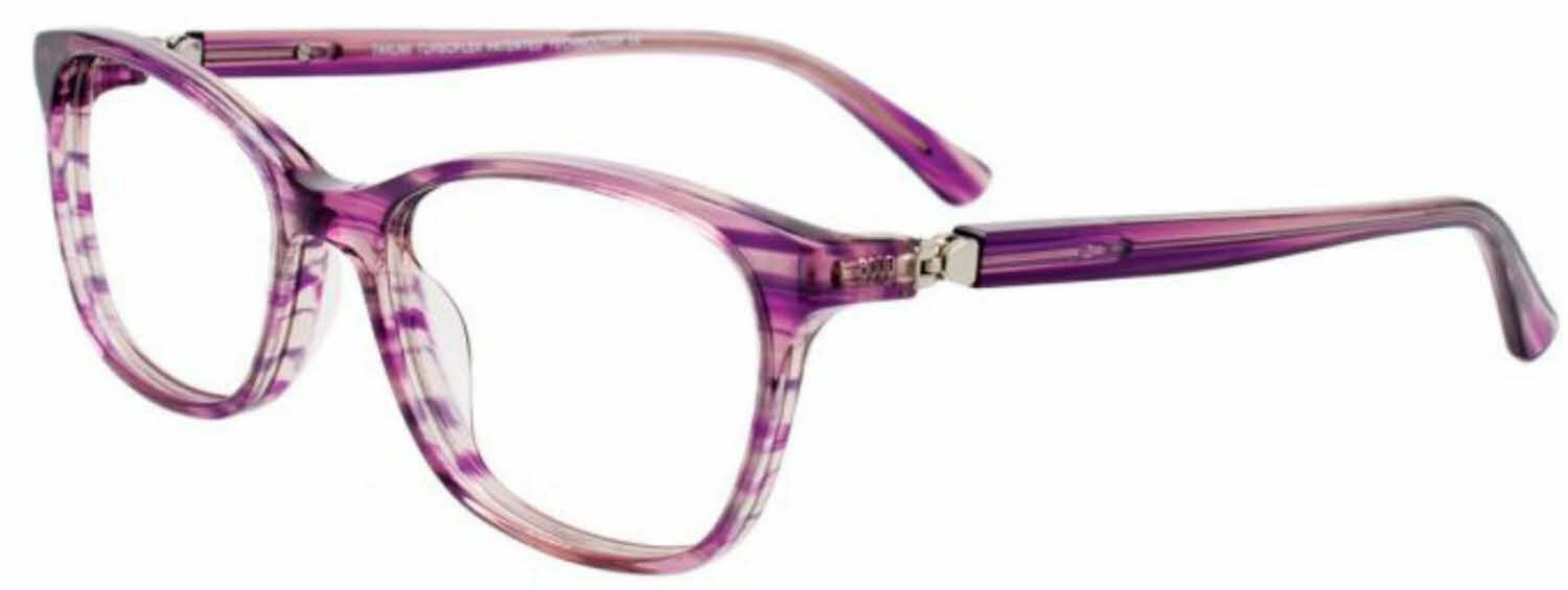  clear lens/purple marbled