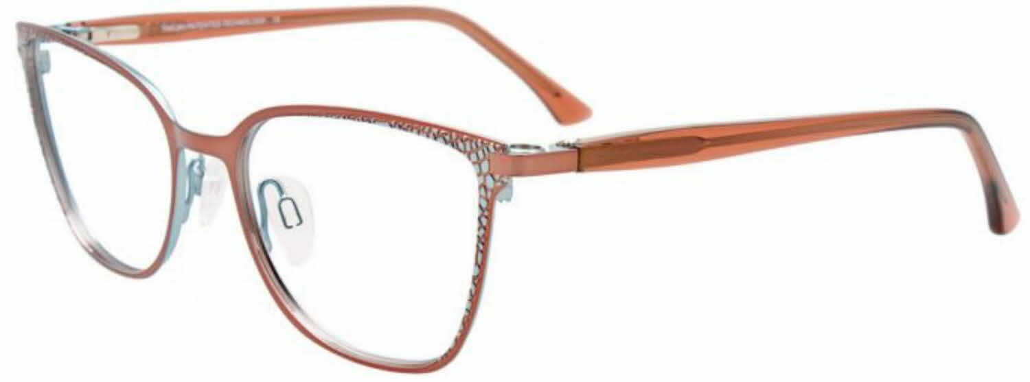  clear lens/brown light blue