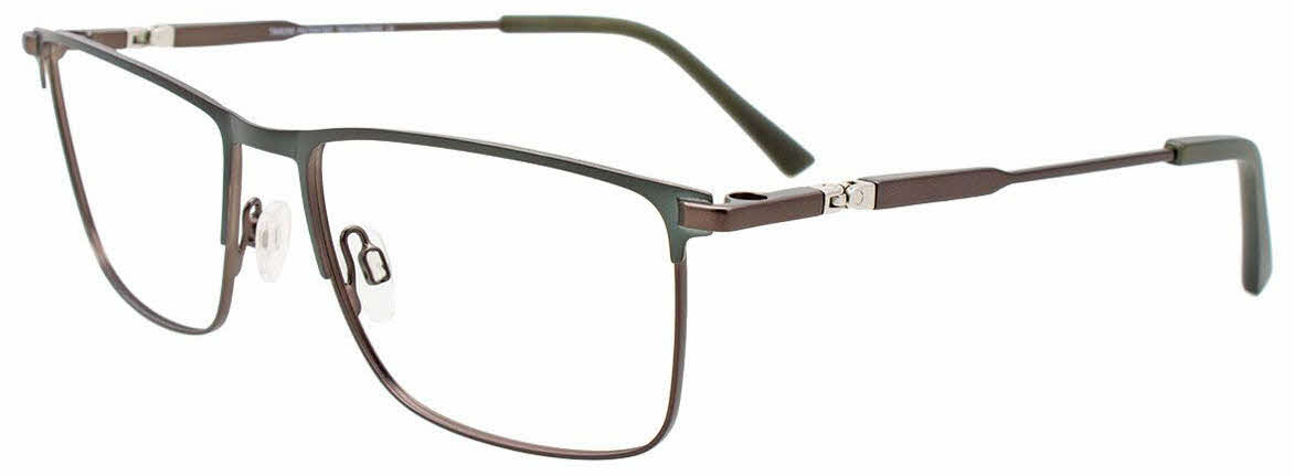 clear lens/green and dark steel