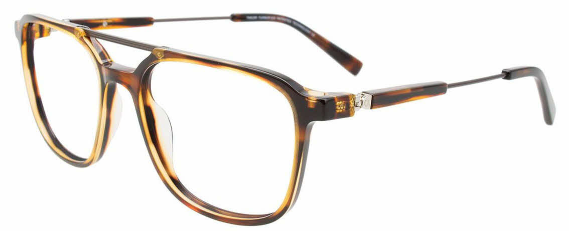  clear lens/brown havanna and steel
