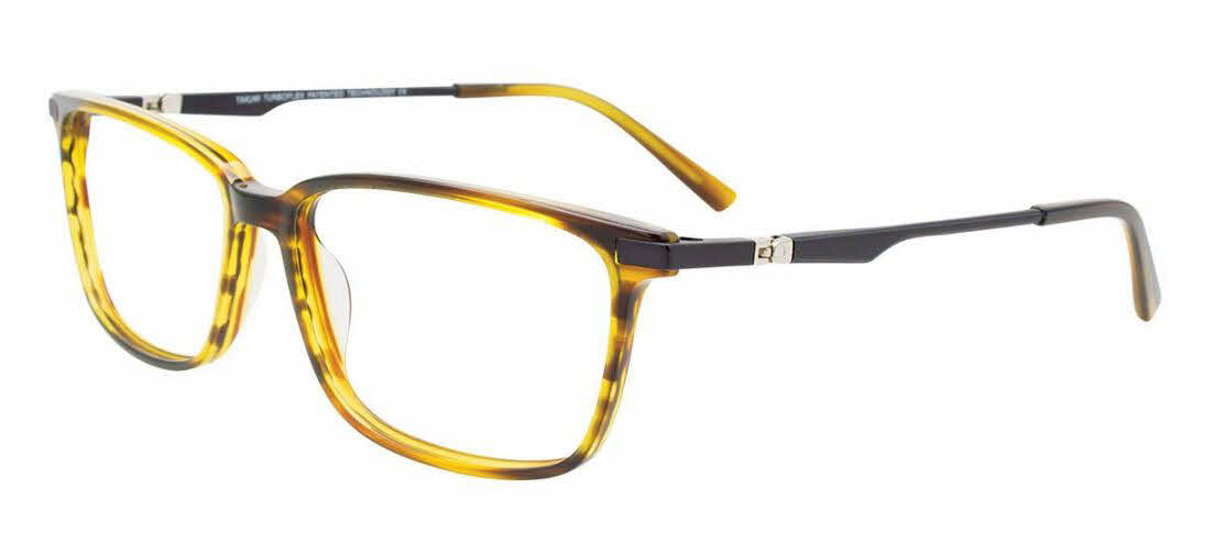  clear lens/brown striped