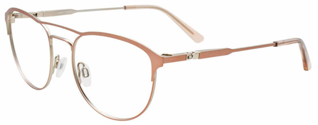  clear lens/satin rose steel