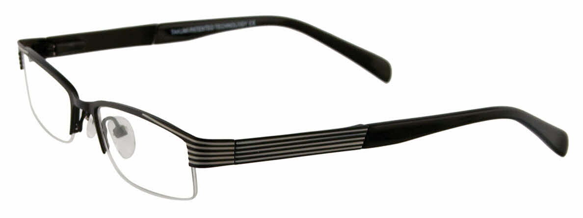  clear lens/satin black and white